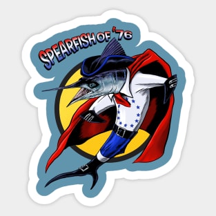 SPEARFISH of '76 Sticker